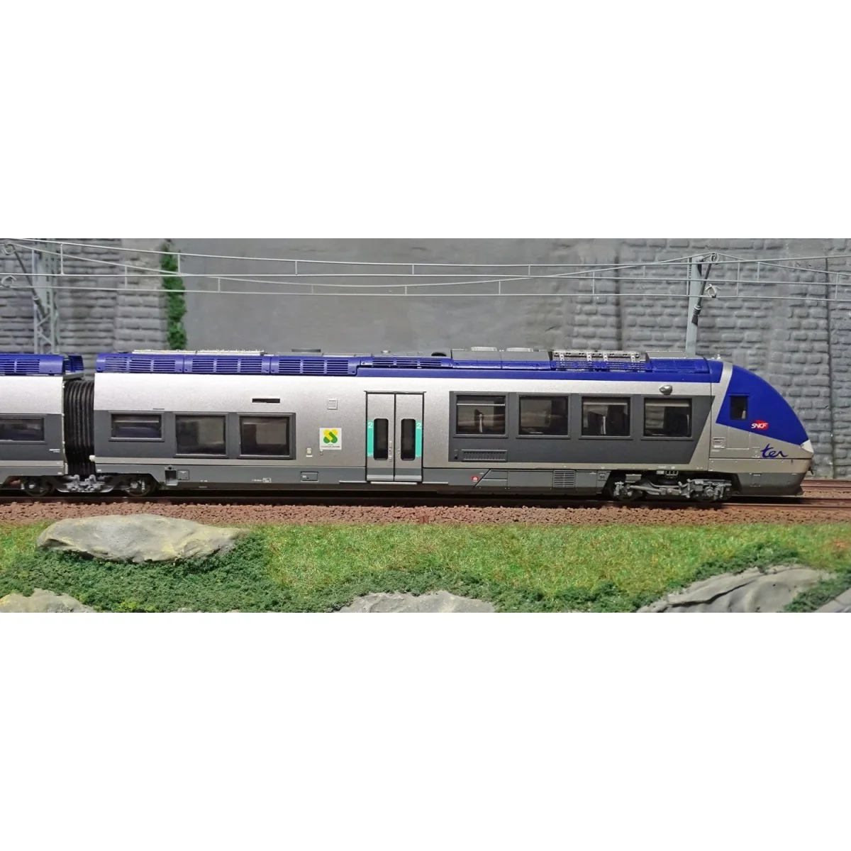 LS Models 10078S AGC X 76600 Railcar, Champagne Ardenne, Digital So...