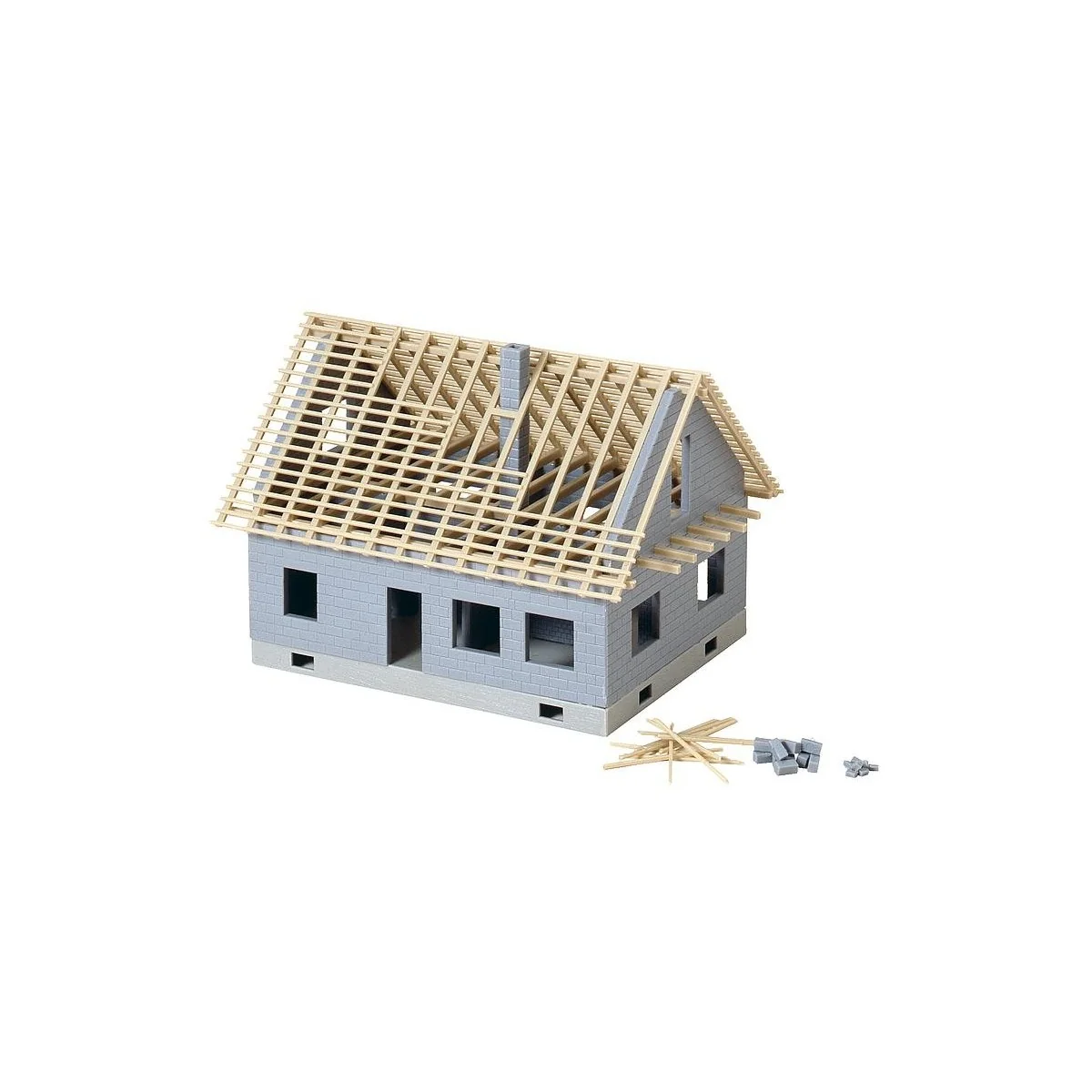 Faller 130303 Model Kit, House Under Construction - Faller_130303