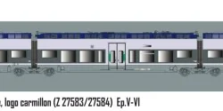 LS Models 10090S AGC Z 27583 Railcar, Factory Ex-Works, Carmillon Logo...