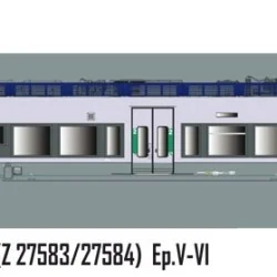 LS Models 10090 Autorail AGC Z 27583, Sortie usine, logo Carmillon Ls models Lsm_10090 - 1