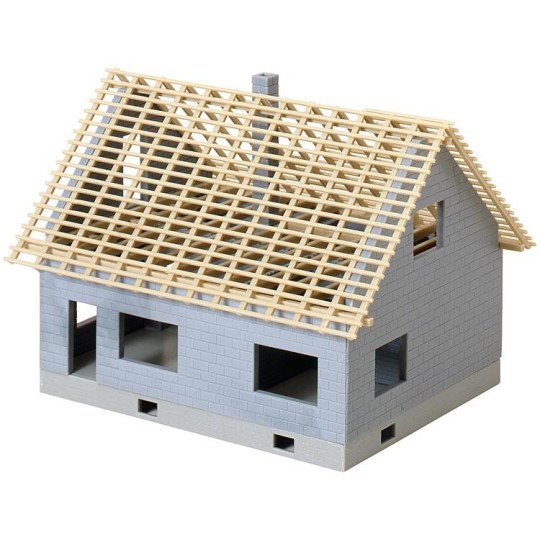 Faller 130303 Model Kit, House Under Construction - Faller - Faller... Faller_130303-Faller 130303 Model Kit, House Under Construction - Faller_130303