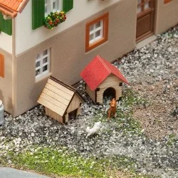 Faller 180309 Maquette, Niches de chien Faller Faller_180309 - 1