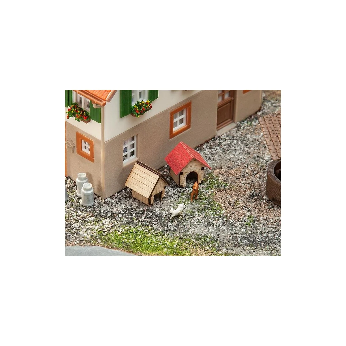 Faller 180309 Model Kit, Dog Kennels - Faller_180309