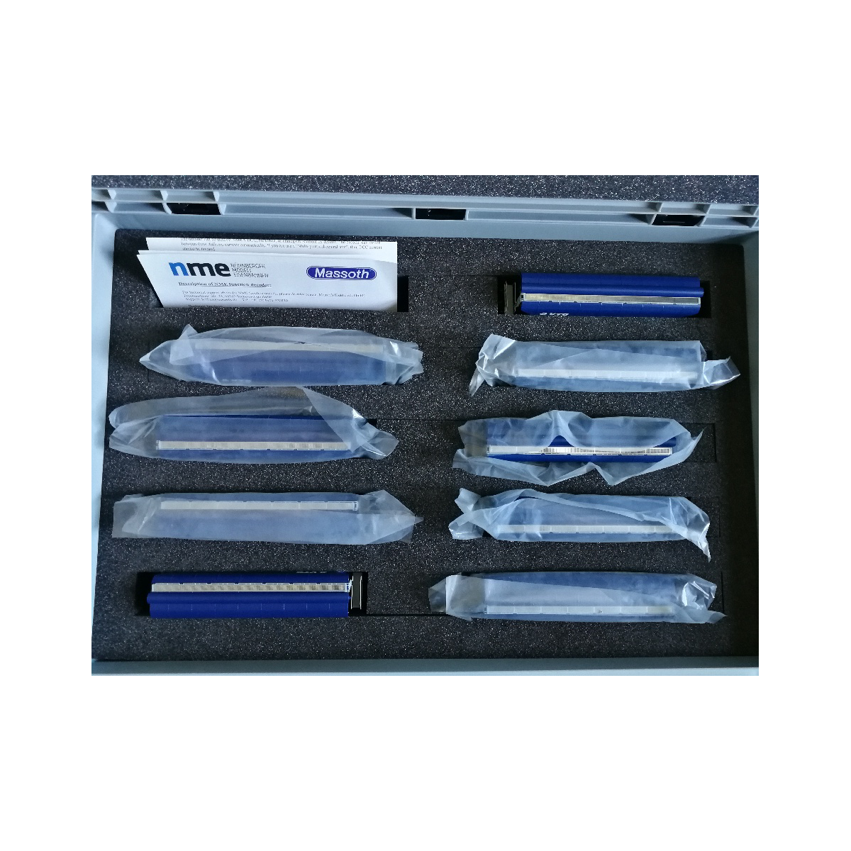 BR-LO-HO-10 Set of 10 Long Storage Boxes for HO Scale Model Trains ...