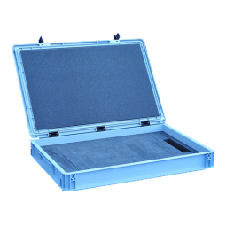 BR-LA-HO-10 Set of 10 Large Storage Boxes for HO Scale Model Trains...