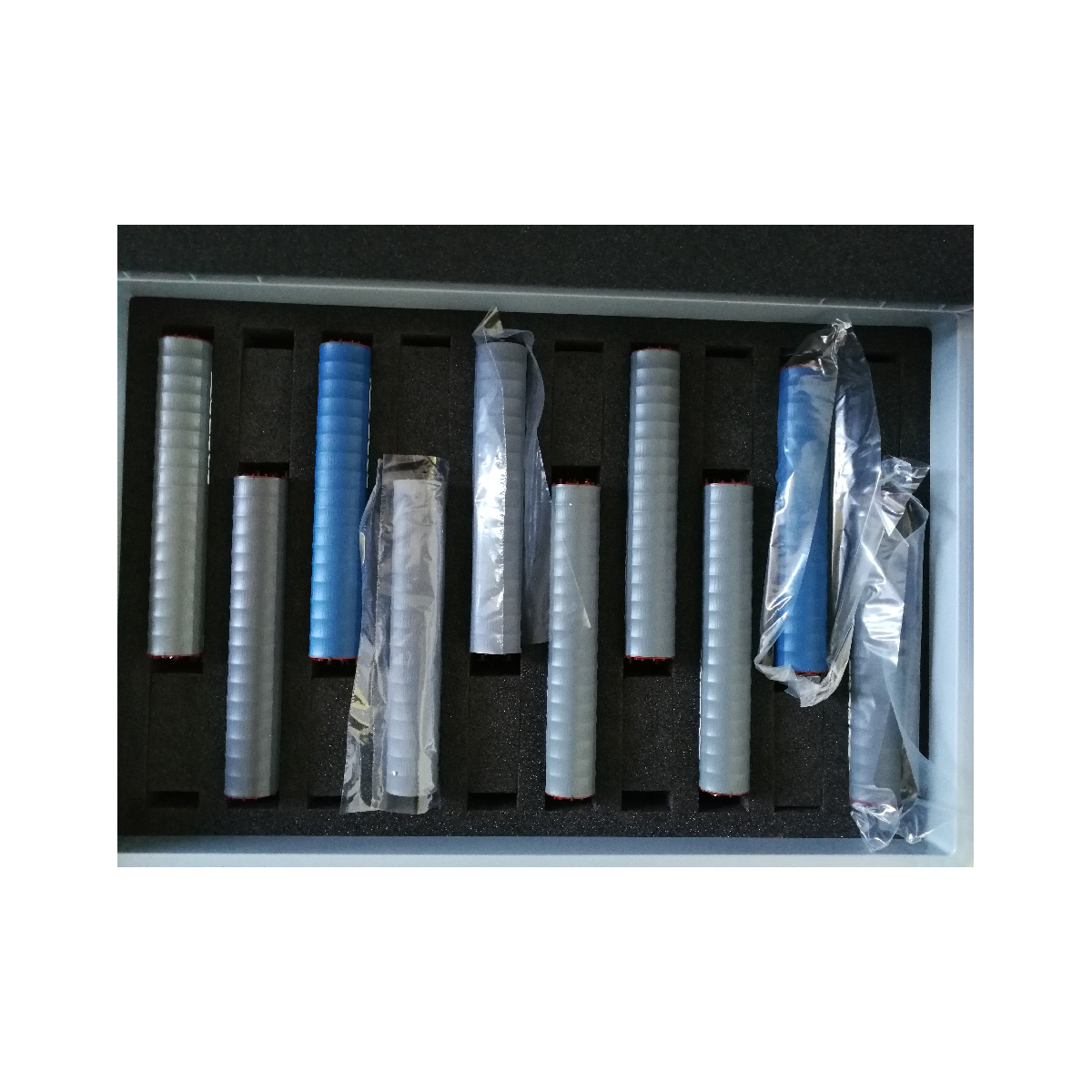 BR-LA-HO-10 Set of 10 Large Storage Boxes for HO Scale Model Trains...