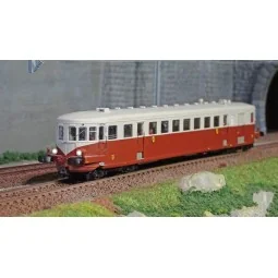 Mistral 21-05-S001 Diesel railcar X 3703, Red/Cream, Ile Napoléon...