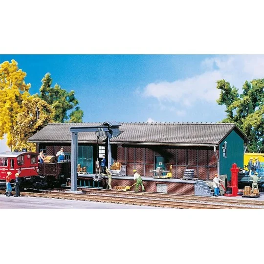 Faller 120152 Model Kit, Cargo Warehouse - Faller - Faller_120152 Faller_120152-Faller 120152 Model Kit, Cargo Warehouse - Faller_120152