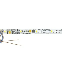 Esu 50709 Platine éclairage wagon, 11 LED Jaune, 255mm, cablé avec LEDs de fin de convoi, avec décodeur Esu Esu_50709 - 1