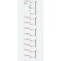 Esu_50709-ESU 50709 Wagon Lighting Board, 11 Yellow LEDs, 255mm, wired with end-of-train LEDs, with decoder