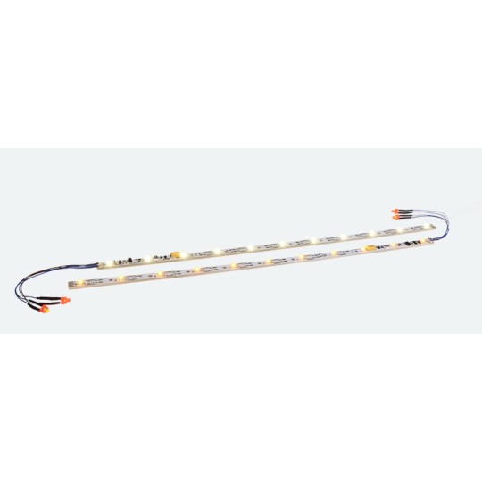 Esu_50709-copy of Esu 50708 Platine éclairage wagon, 11 LED, 255mm, cablé avec LEDs de fin de convoi, avec décodeur