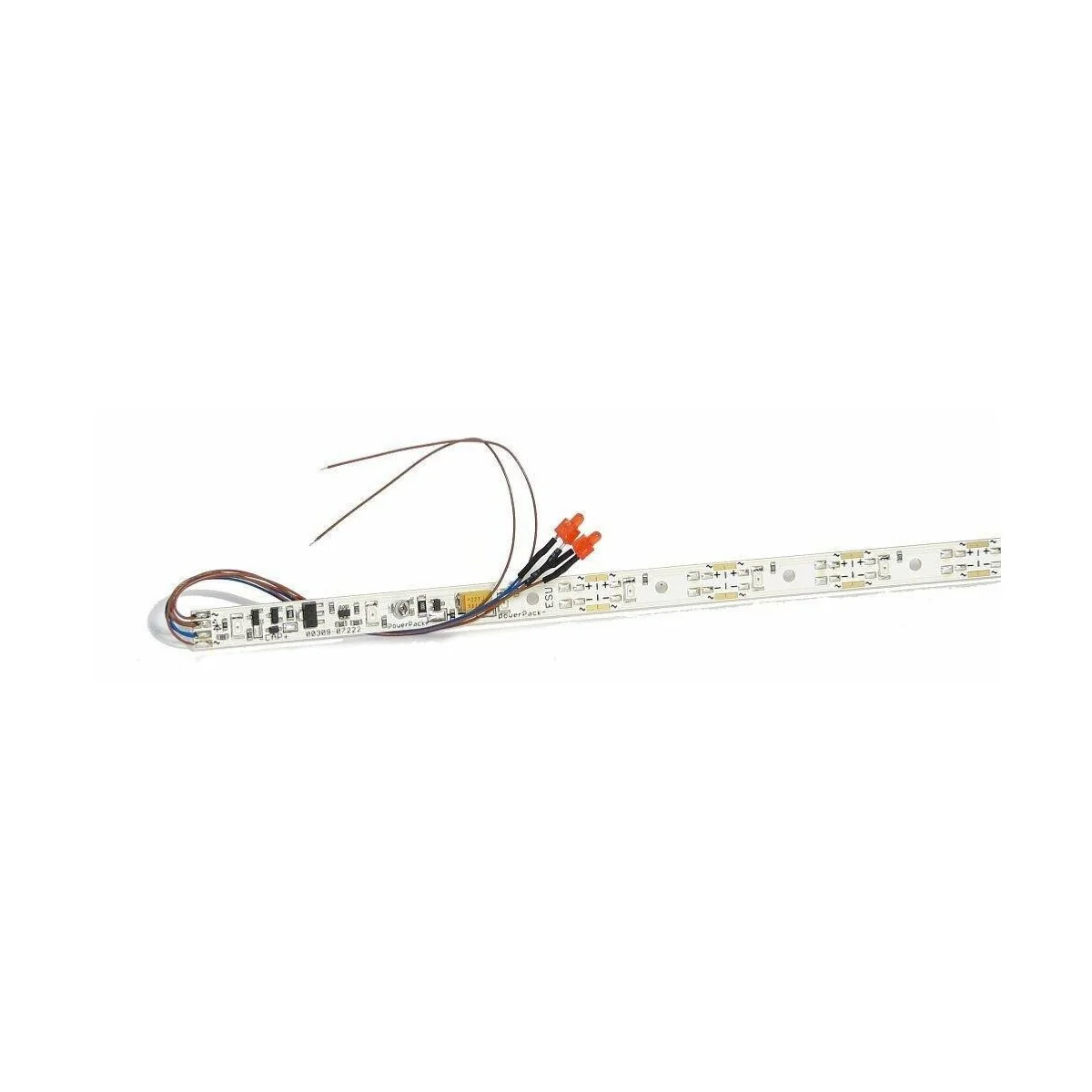 ESU 50702 Wagon Lighting Board, 11 Yellow LEDs, 255mm, Wired with E... ESU 50702 Wagon Lighting Board, 11 Yellow LEDs, 255mm, Wired with E...