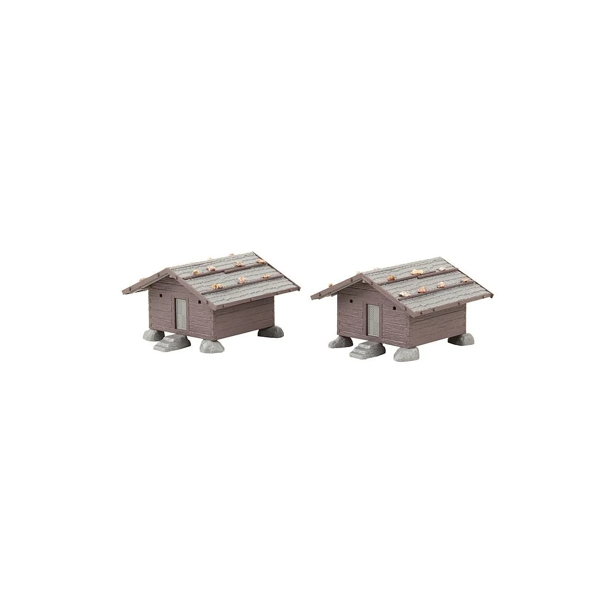 Faller 130636 Model Kit, Set of 2 Hay Barns Faller 130636 Model Kit, Set of 2 Hay Barns