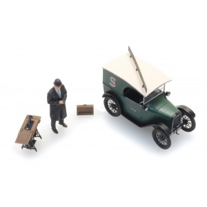 Artitec 387.531 Voiture Austin 7 Van "Singer" + vendeur Artitec Arti_387.531 - 3