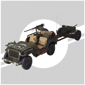 Jeep Willys et accessoires 1/8 - IXO IXO Models IXC.JPW.FK - 6