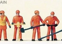 Preiser 14035 Figures, railway workers