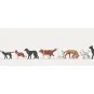 Preiser 0212466 Characters, Dogs Preiser_0212466-Preiser 0212466 Characters, Dogs