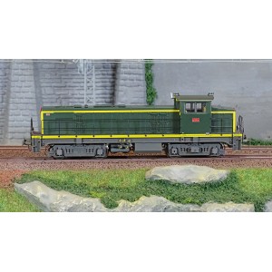 Ree Access JM009 Locomotive diesel BB 63579, vert 301, plaques en relief, SNCF Ree Modeles JM-009 - 2