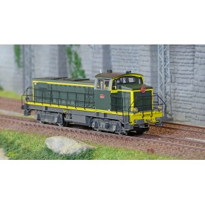 Ree Access JM009 Locomotive diesel BB 63579, vert 301, plaques en relief, SNCF Ree Modeles JM-009 - 3