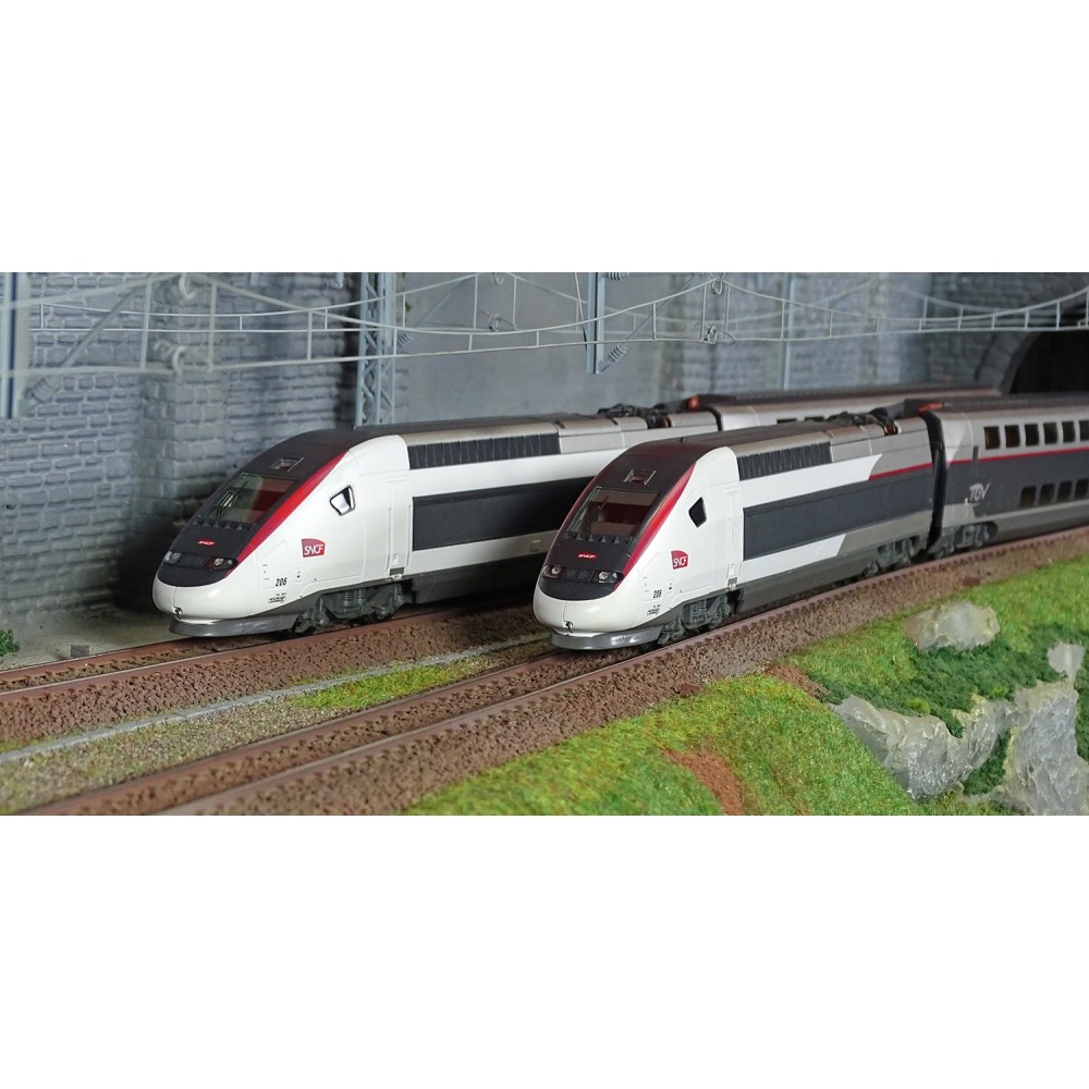 Jouef HJ2451S TGV Duplex Carmillon, 4 éléments, SNCF, digitale sonore Jouef HJ2451S - 1