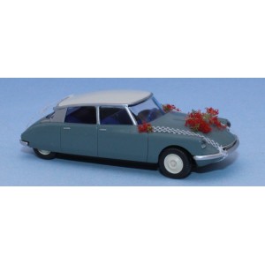SAI 1506 Citroën ID 19 1957, bleu Alpin & blanc "voiture des mariés" Sai Sai_1506 - 1