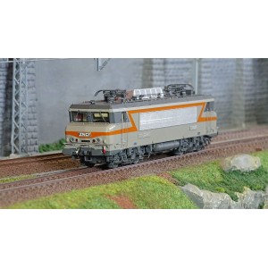 Ls Models 11207S Locomotive électrique BB 7240 SNCF, livrée gris béton/orange, plaques, Villeneuve, digital sonorisée Ls models 