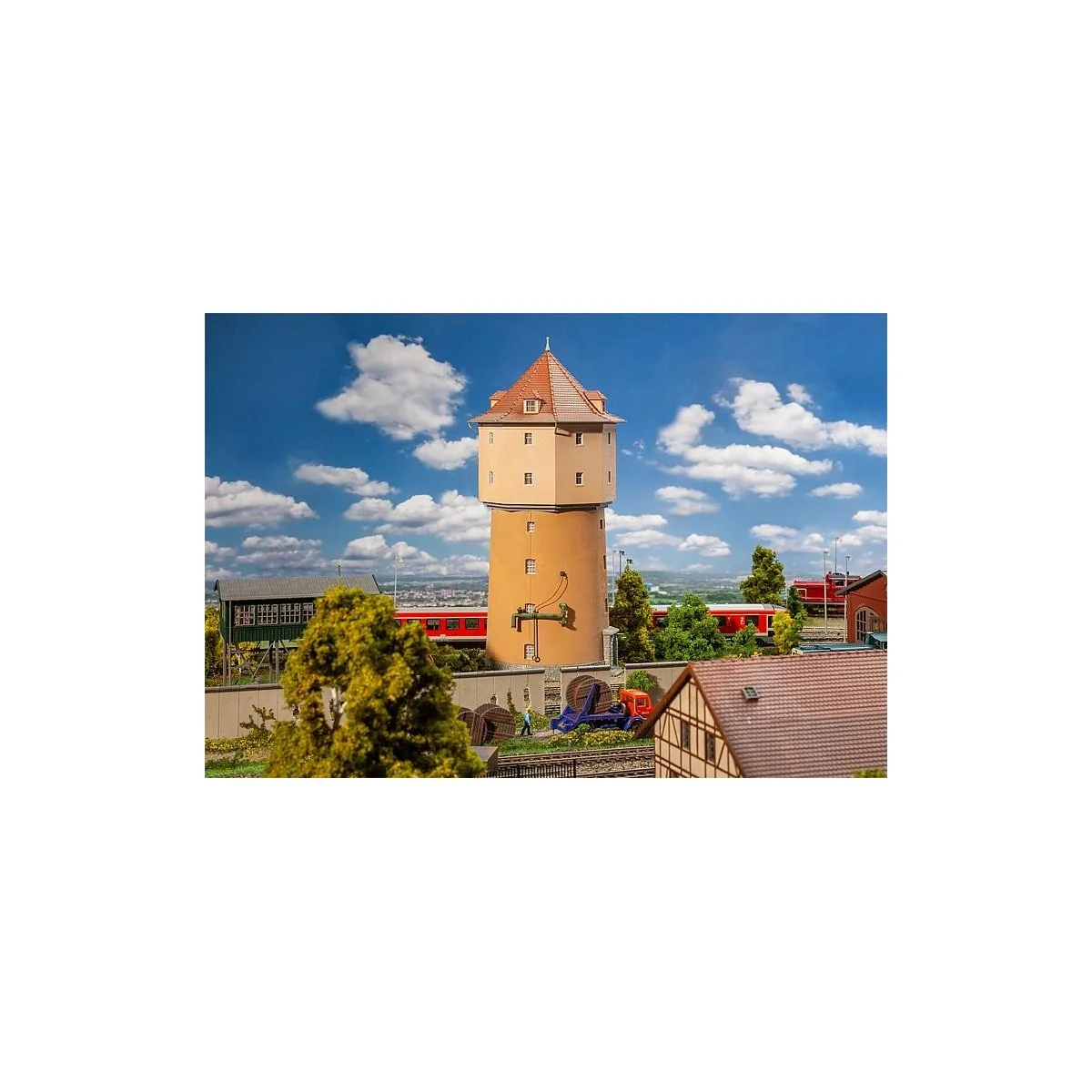 Faller 191747 Model Kit, Freilassing Water Tower - Faller_191747