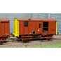 EPM_51.00.12-EPM 51.00.12 Set of 3 freight wagons, US vans, red UIC, red roof and chassis, SNCF, ep.V-VI