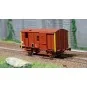 EPM 51.02.10 UK van freight wagon, UIC red, red roof and chassis, S... EPM_51.02.10-EPM 51.02.10 UK van freight wagon, UIC red, red roof and chassis, SNCF, Yellow Tail, ep.IV