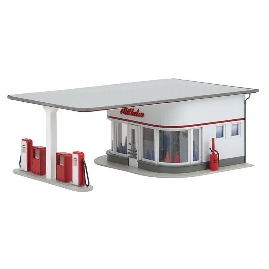 FALLER_130590-Faller 130590 Maquette, station service Années 50 - FALLER_130590