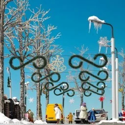 Busch 1061 Christmas Decorations - BUSCH_1061