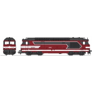 Ree Modeles MB243.S Locomotive diesel BB 67613, Livrée Capitole CMR, SNCF, digital sonore, fumée Ree Modeles MB-243.S - 1