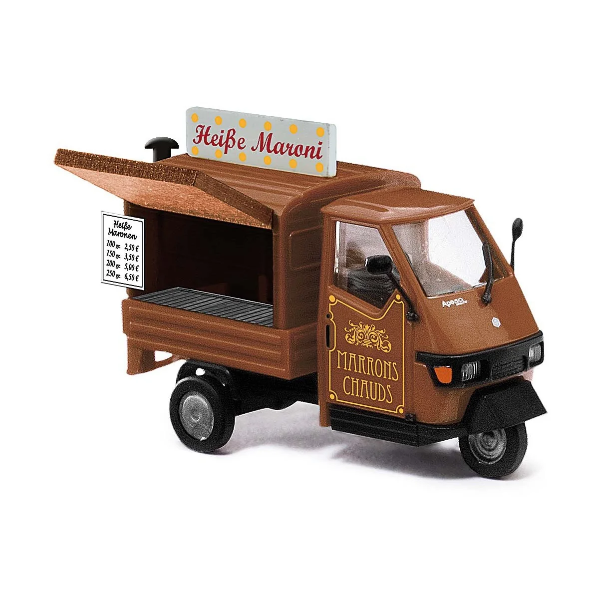 Busch 48495 Piaggio Ape 50 Hot Brown - Busch_48495