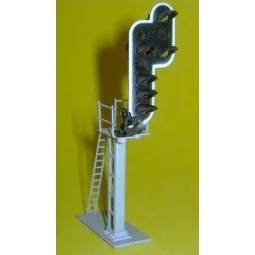 SR-RVJ-06 Wired signal 6 lights, Slowdown reminder, square, metal -...