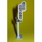 SR-RVJ-06 Signal cablé 6 feux, Rappel ralentissement, carré, en métal france fournitures modelisme SR-RVJ-06 - 2 SR-RVJ-06-SR-RVJ-06 Signal cablé 6 feux, Rappel ralentissement, carré, en métal