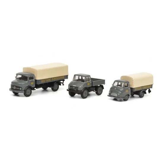 Schuco_452646200-Schuco 452646200 Set of 3 DB trucks