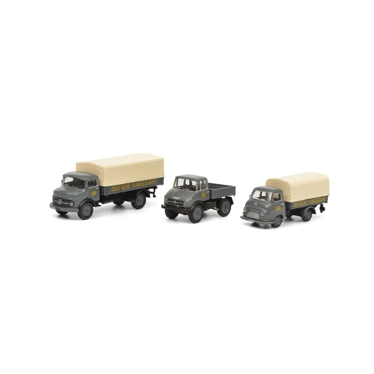 Schuco 452646200 Set of 3 DB trucks - Schuco_452646200