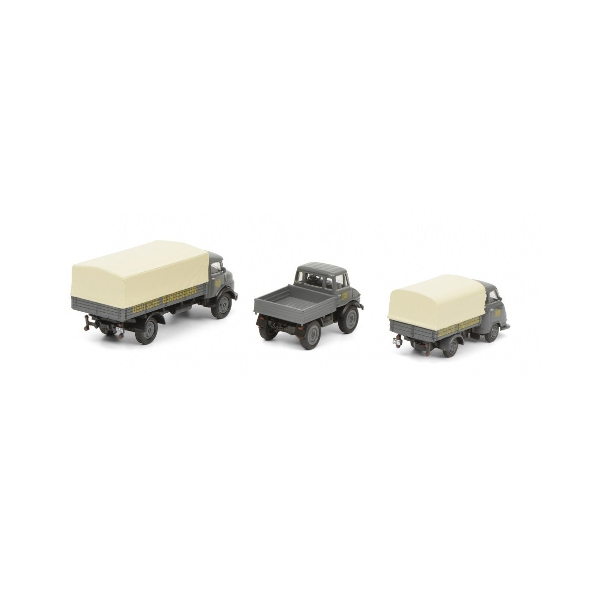 Schuco 452646200 Set of 3 DB trucks - Schuco_452646200