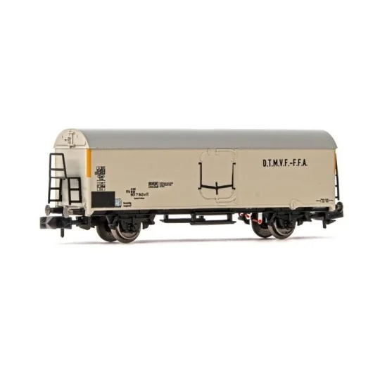 HN6432-Arnold HN6432 2-axle refrigerated wagon, DTMVF-FFA , N scale