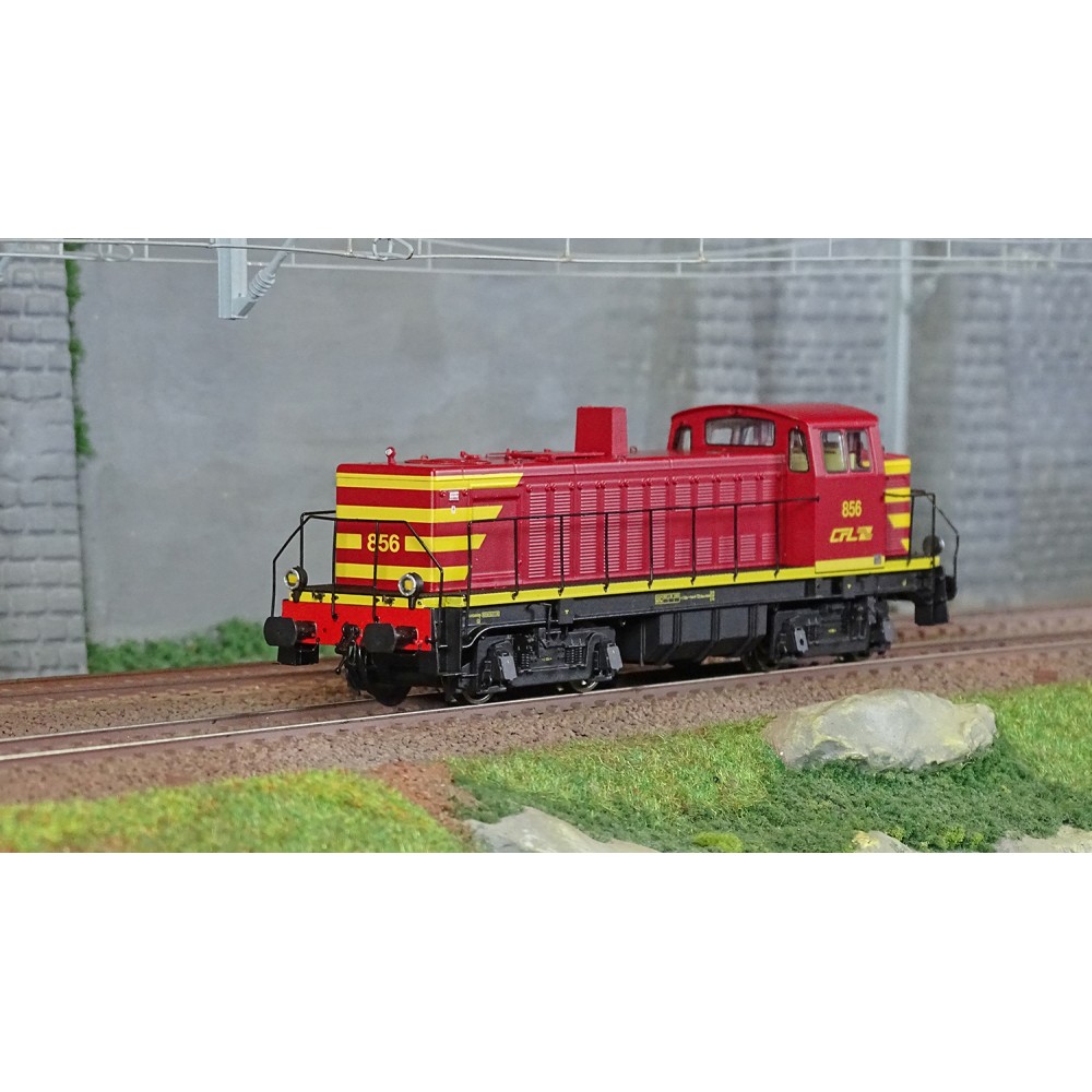 Ree Access JM016S Locomotive diesel 858, soute à carburant 5000 L, CFL, digitale sonore Ree Modeles JM-016.S - 1