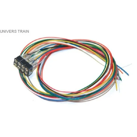 ESU 51950 8-pin NEM 652 connector for digital decoder - Esu_51950 Esu_51950-ESU 51950 8-pin NEM 652 connector for digital decoder - Esu_51950