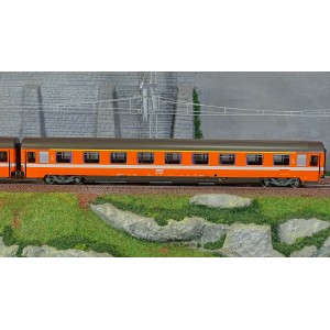 LS Models 40350 Set de 2 voitures voyageurs VSE A9u + A9u, orange, bandeau blanc Ls models Lsm_40350 - 3