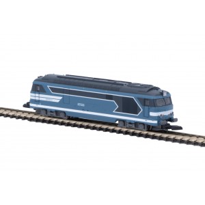 Azar L01-BL4D Locomotive diesel BB 67411, SNCF, livrée bleue, logo nouille, digitale, échelle Z AZAR Models AZAR_L01-BL4D - 4