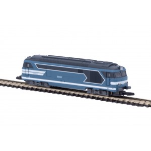 Azar L01-BL3D Locomotive diesel BB 67411, SNCF, livrée bleue, logo nouille, digitale, échelle Z AZAR Models AZAR_L01-BL3D - 4