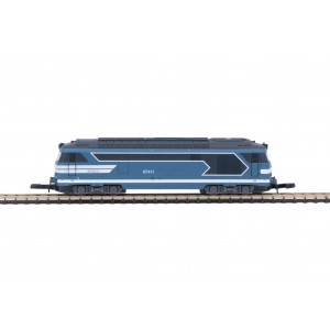 Azar L01-BL3D Locomotive diesel BB 67411, SNCF, livrée bleue, logo nouille, digitale, échelle Z AZAR Models AZAR_L01-BL3D - 5