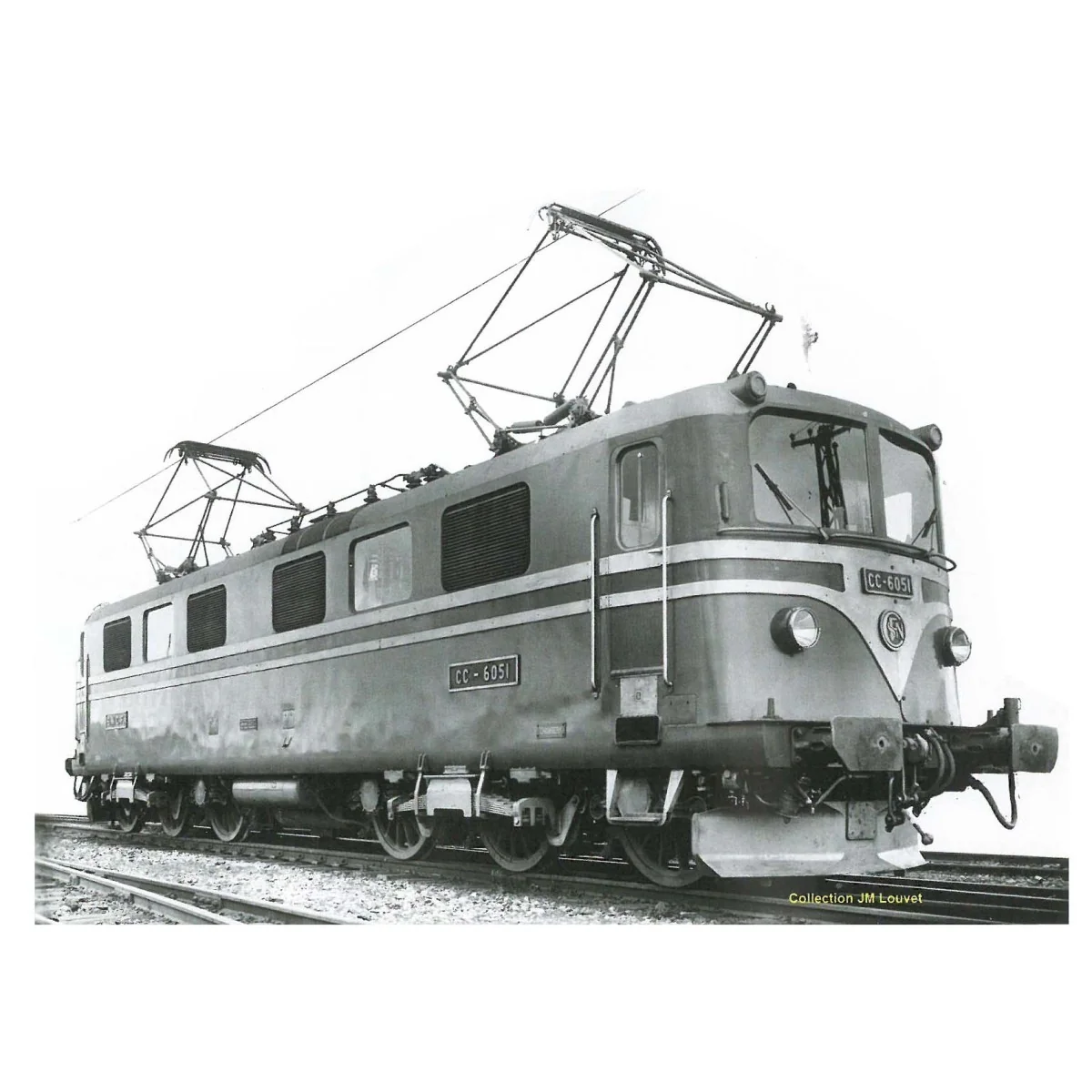 Piko 96582 CC 6051 Electric Locomotive, SNCF, Digital Sound - Piko_...