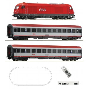 Roco 5110005 Coffret de départ train diesel série 2016, ÖBB, avec voitures voyageurs, digital, Z21 start Roco Roco_5110005 - 1