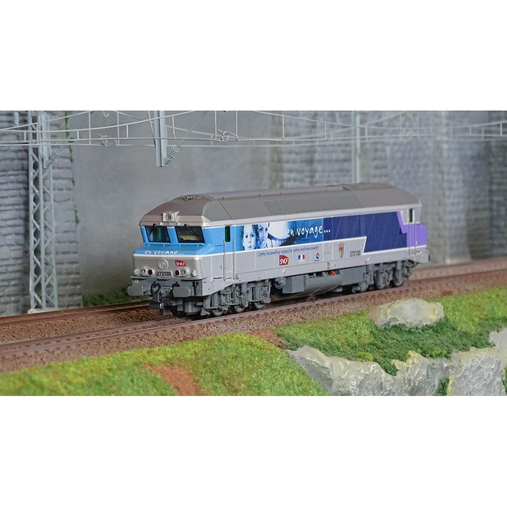 Roco 7310027 Locomotive diesel CC 72130, SNCF, En Voyage, digital sonore Roco Roco_7310027 - 1