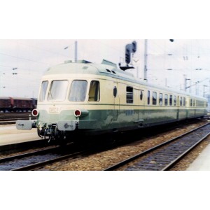 Jouef HJ2462S Autorail diesel RGP 1 avec remorque, SNCF, originale vert/beige, digitale sonore Jouef HJ2462S - 1