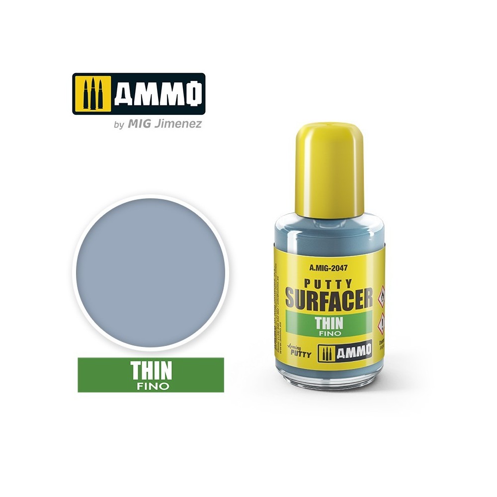 Mastic liquide de surface - Fin (30ml) Mig AMMO - MIG Jimenez A.MIG-2047 - 1